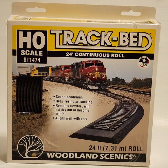 Woodland Scenics WOO1474 Track Bed Roll - HO Scale BNIP - Picture 1 of 6